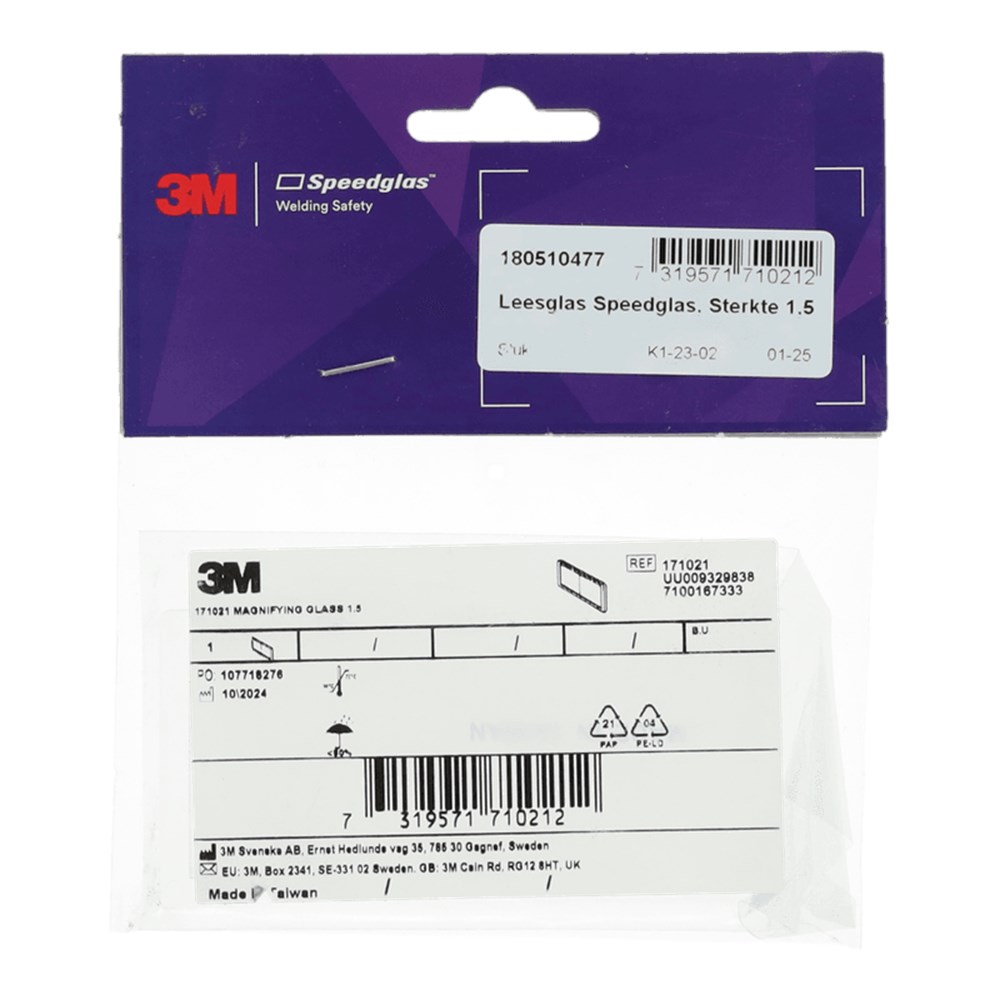 Afbeelding voor Leesglas G5-01 en G5-03