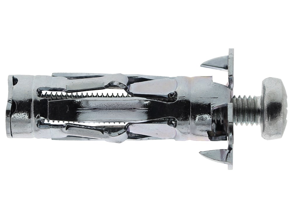 Afbeelding voor Metalen hollewand plug met schroef voor holle materialen STELLIX