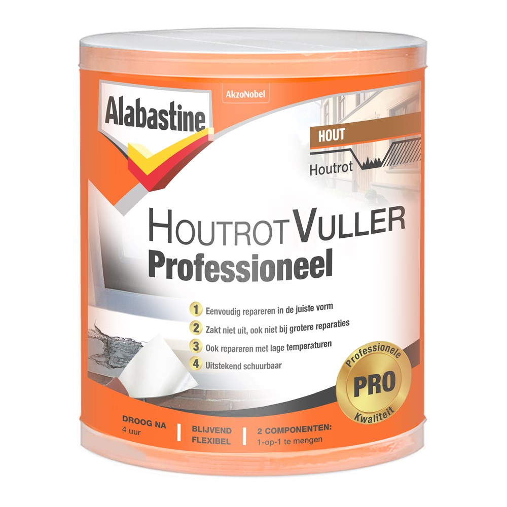 Alabastine houtrotvuller prof 330 gram (1)