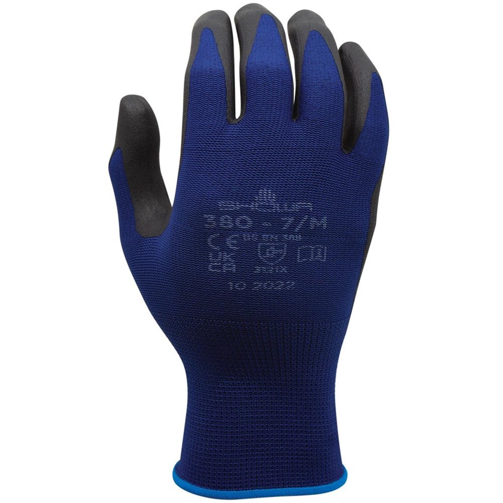 Afbeelding voor Nitrile Foam Grip handschoen 380