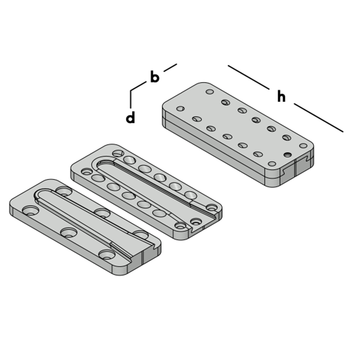 Afbeelding tekening GB blinde houtverbinding M 30 CS