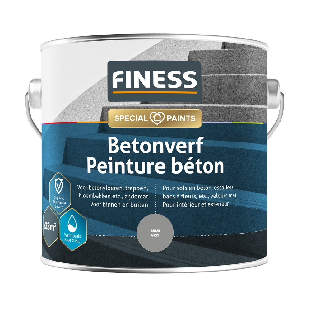 BETONVERF 2,5 LTR ACRYL 1557 GRIJS