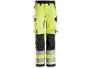 DAMES WERKBROEK SNICKERS 6760 MAAT 32 GEEL/BLAUW HIGH VIS PROTECWORK 6760-6695_4.jpg