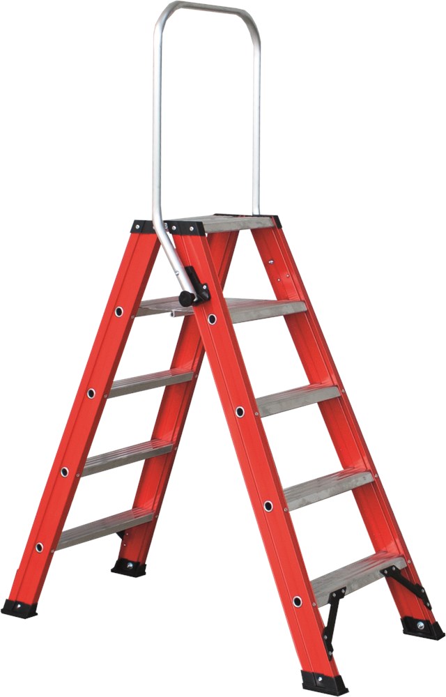 dubbele trap aluminium gecoat kelfort-1 dubbele trap aluminium gecoat kelfort-1
