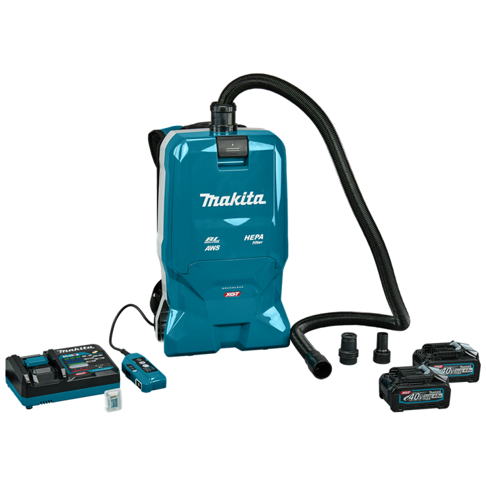 Afbeelding Makita 40 v max rugstofzuiger VC012GM2NL1