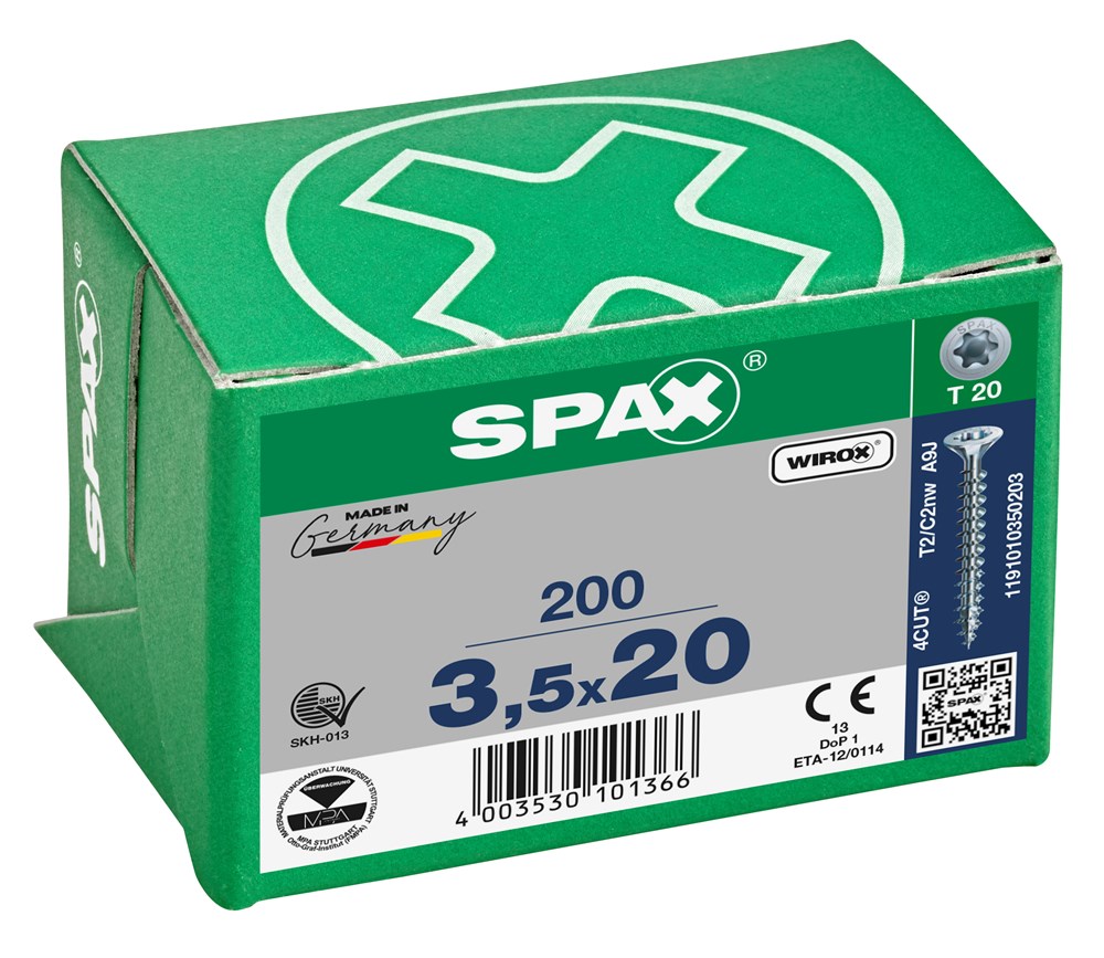 spaanplaatschroef wirox spax-4 spaanplaatschroef wirox spax-4
