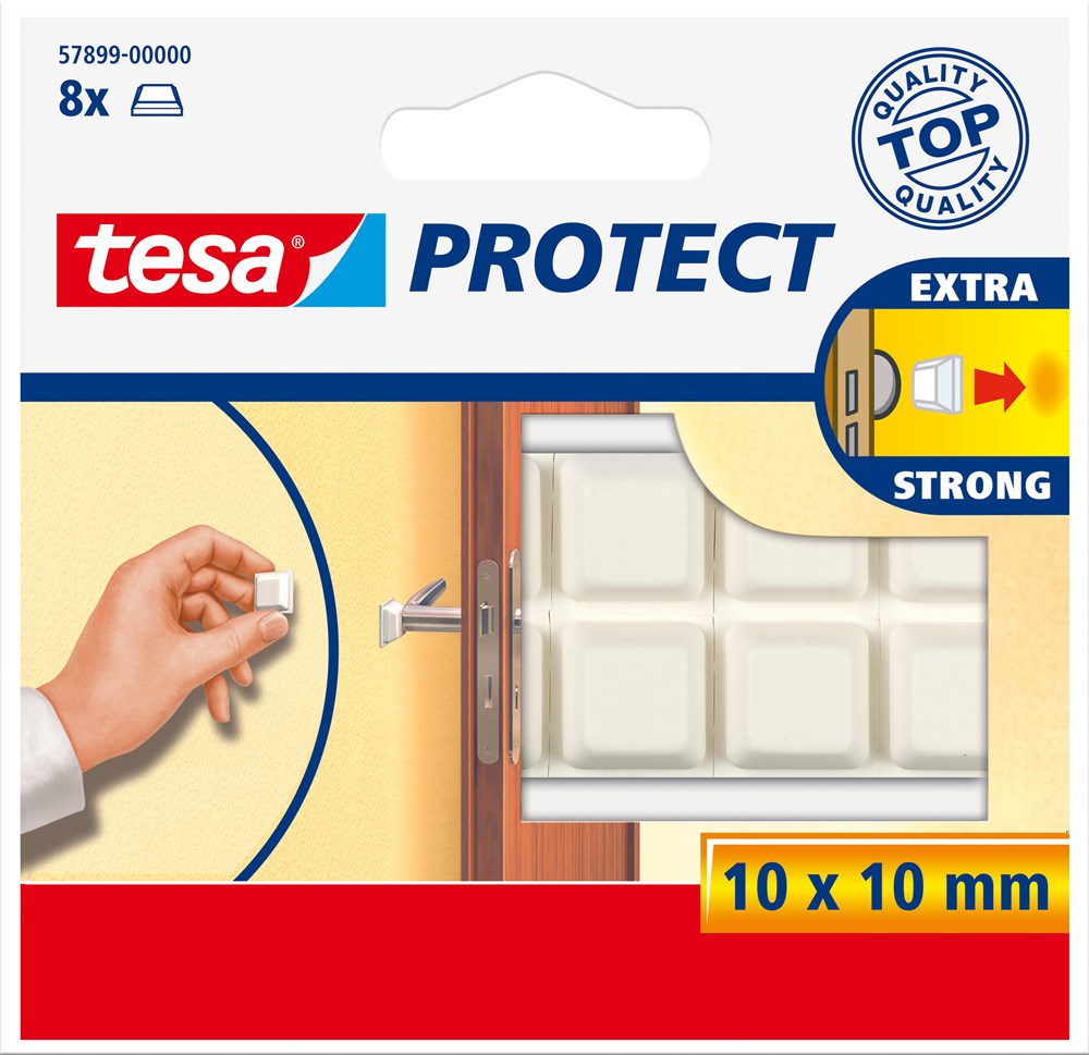 Afbeelding voor tesa® BESCHERMBLOKJES VIERKANT WIT 57899