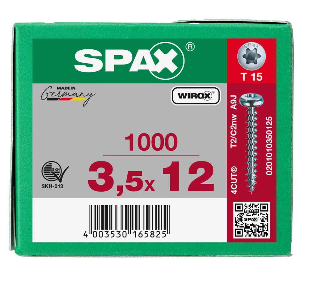 spaanplaatschroef wirox spax-6 spaanplaatschroef wirox spax-6