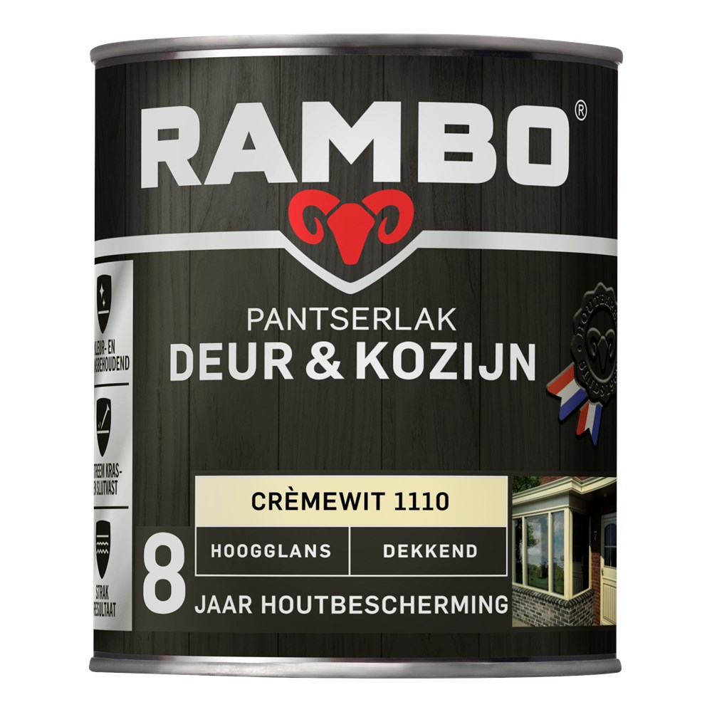 Rambo pantserlak deur en kozijn dekkend (3)