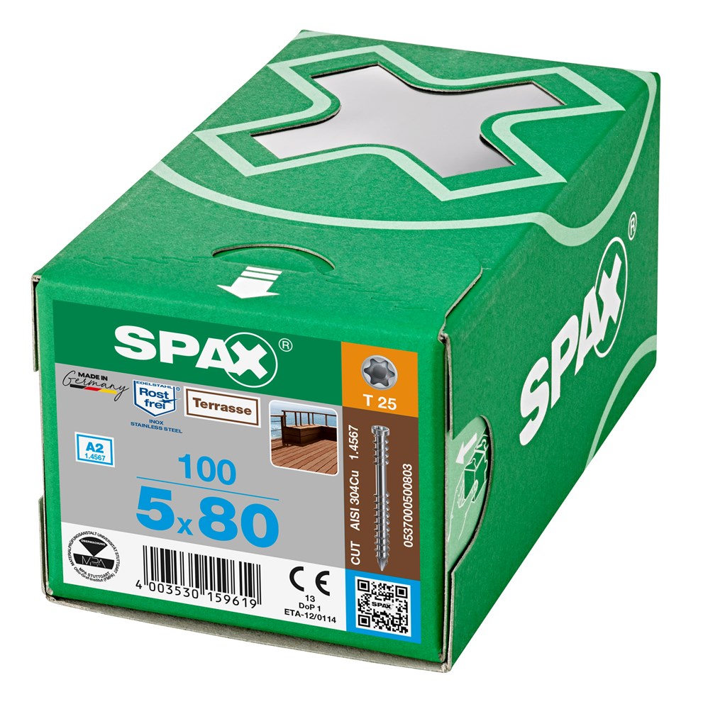 vlonderschroef rvs a2 spax-5 vlonderschroef rvs a2 spax-5
