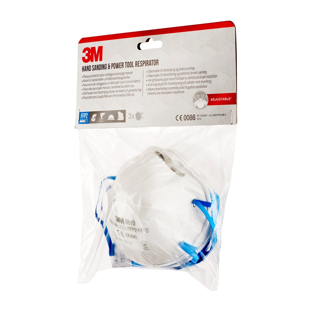 3M masker FFP2 zonder ventiel 8810-3 set 3 stuks (3)