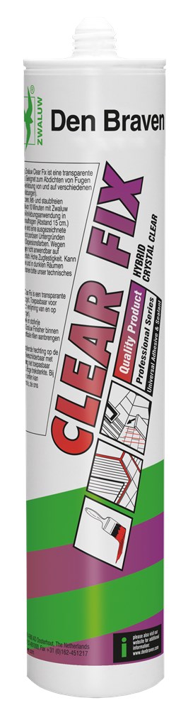 Afbeelding voor Zwaluw clear fix transp 290 ml