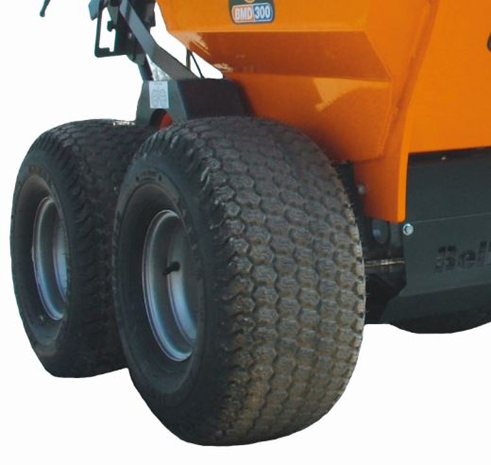 Minidumper turf tyres