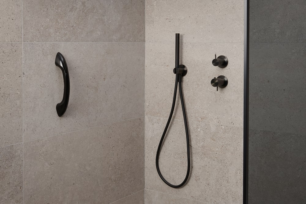 wandbeugel kunststof zwart secucare-8 wandbeugel kunststof zwart secucare-8