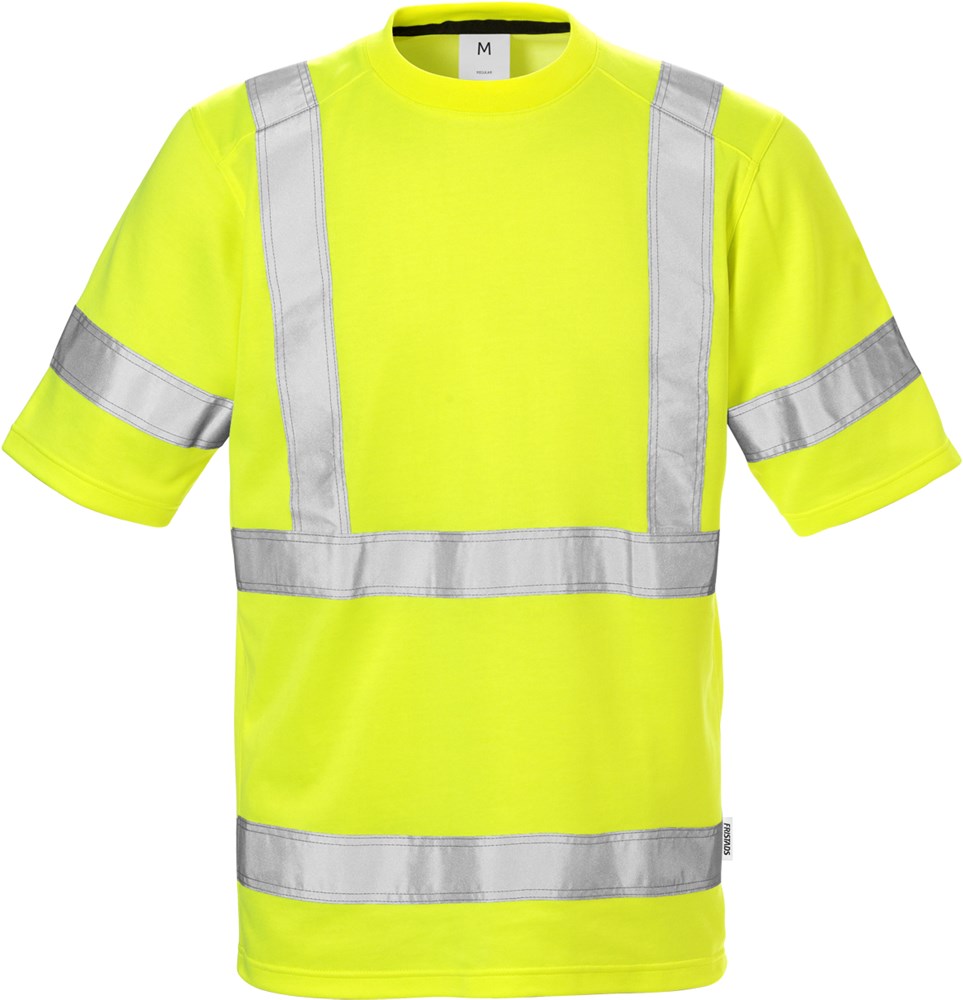 T-shirt, polyester/katoen