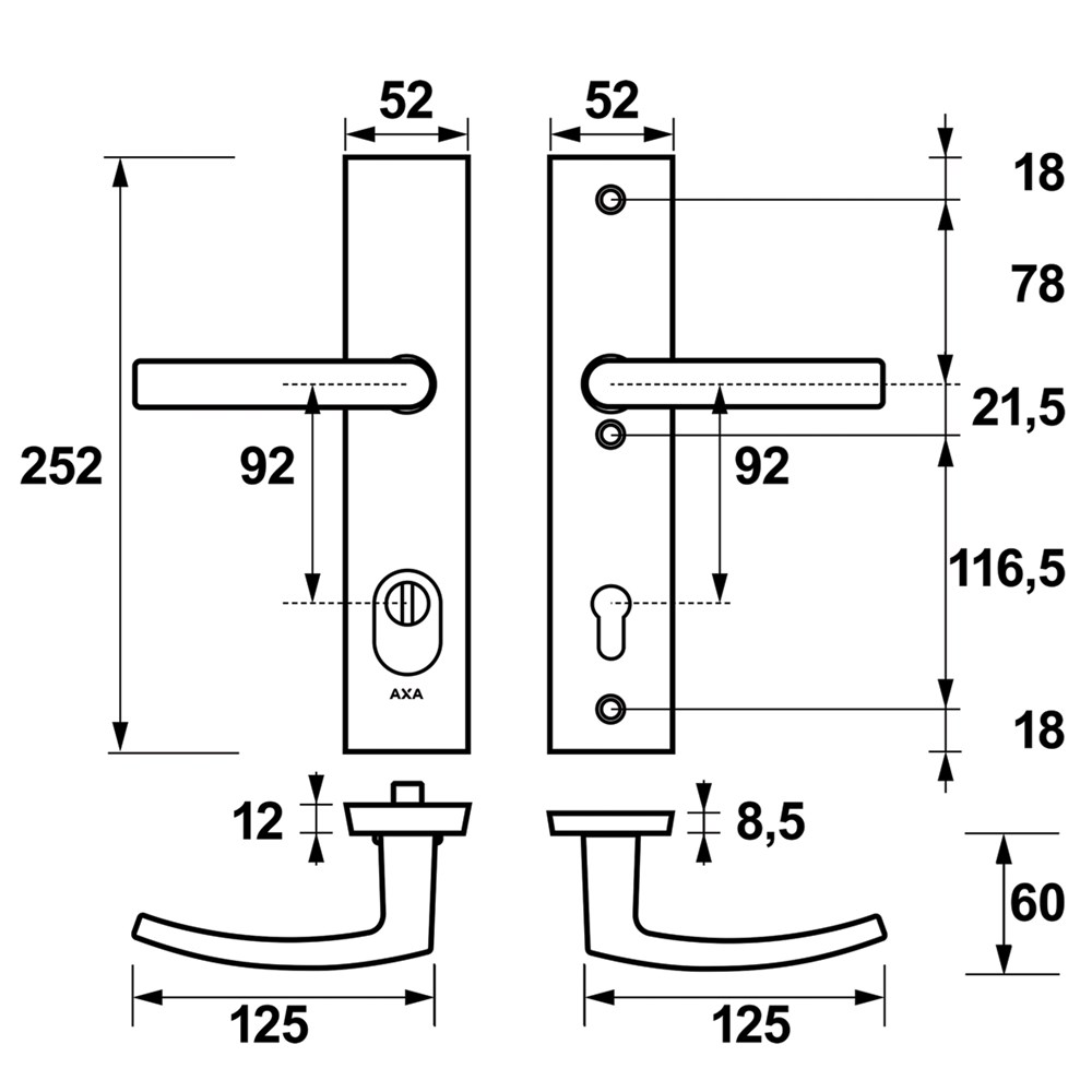 veiligheidsgarnituur f1 axa-4 veiligheidsgarnituur f1 axa-4