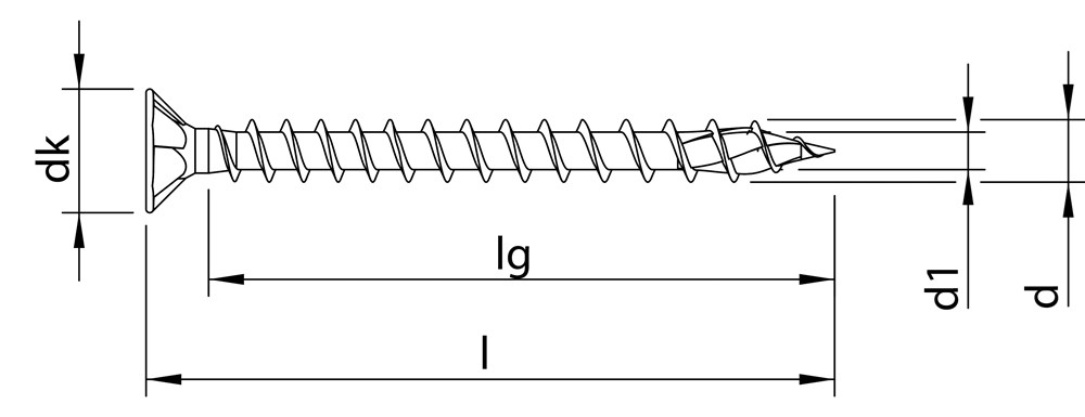 spaanplaatschroef verzinkt heco-3 spaanplaatschroef verzinkt heco-3