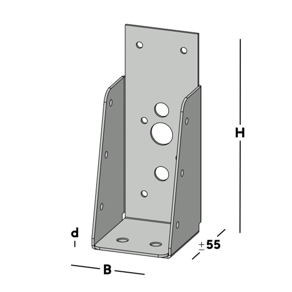 balkdrager gbs zonder lip sv-2 balkdrager gbs zonder lip sv-2