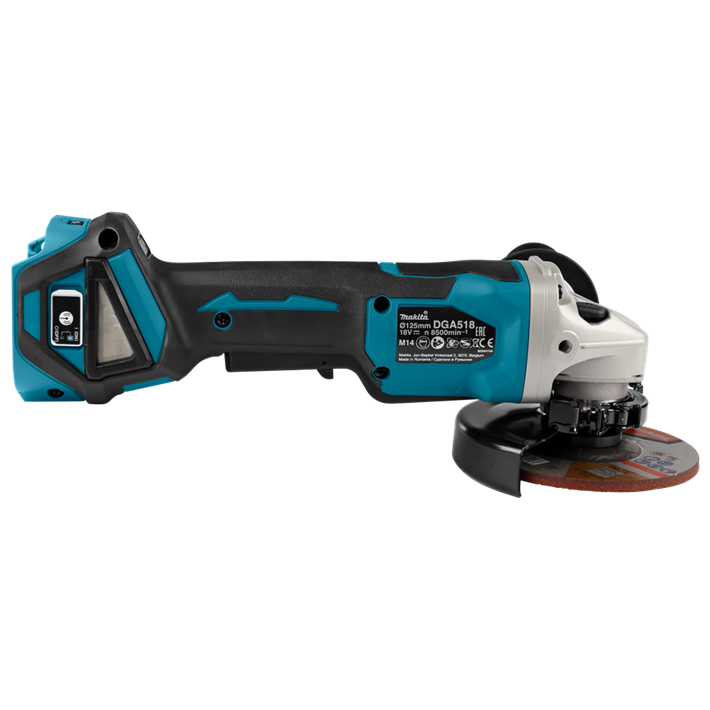 Afbeelding Makita 18 v haakse slijper 125 mm DGA518ZJU