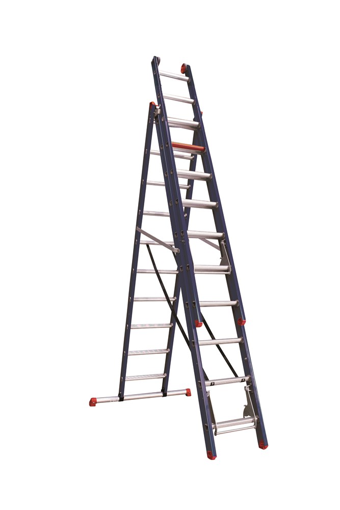 Afbeelding voor PROBIN LADDER 3DLG 2X10 1X9 Probin Mounter ladder 3-delig 2X10 1X9