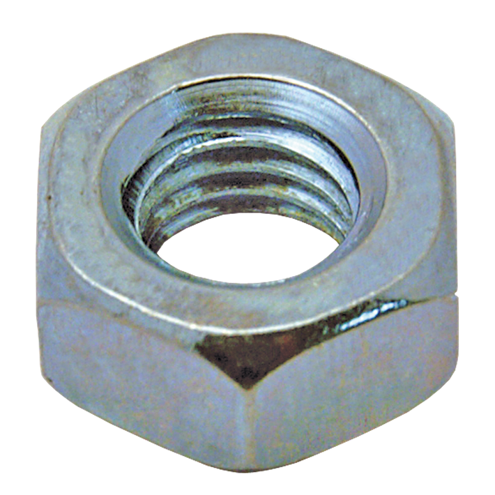 Zeskante moeren ijzer gegalvaniseerd DIN934 | Hexagon nuts iron galvanized DIN934 | Sechskantmuttern Eisen glanzverzinkt DIN934 | Écrous hexagonaux acier zingué DIN934