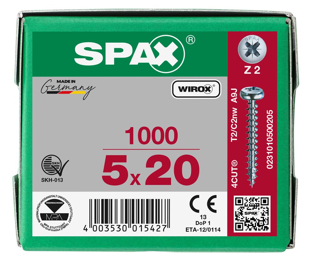 spaanplaatschroef wirox spax-6 spaanplaatschroef wirox spax-6