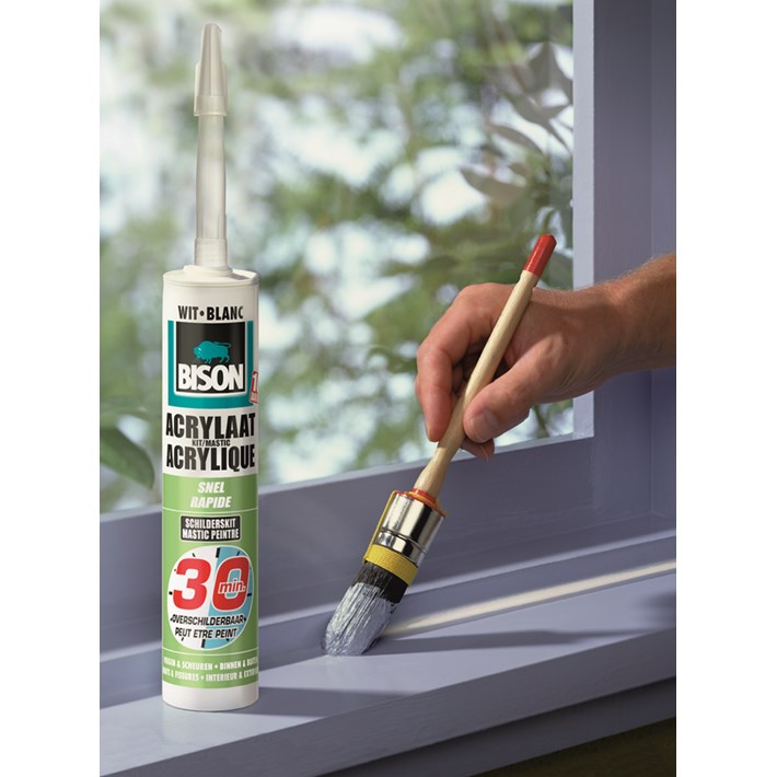 1491142 BS Acrylaatkit 30 minuten White Cartridge 310 ml NL/FR
