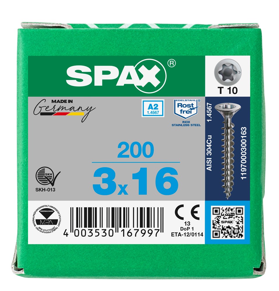 spaanplaatschroef rvs a2 spax-6 spaanplaatschroef rvs a2 spax-6