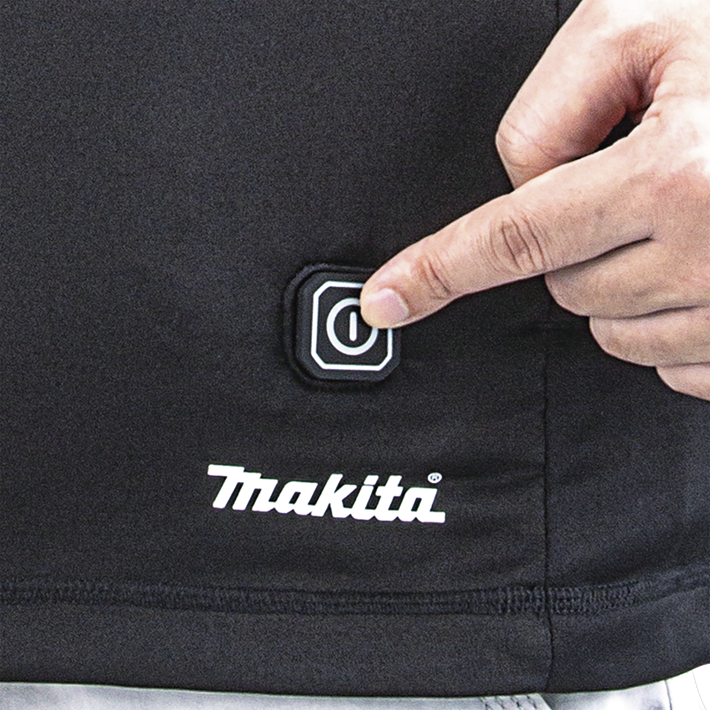 Afbeelding Makita verwarmd ondershirt met rits m DCX201CM