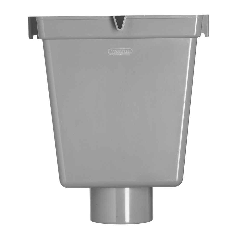 vergaarbak pvc grijs hwa-2 vergaarbak pvc grijs hwa-2