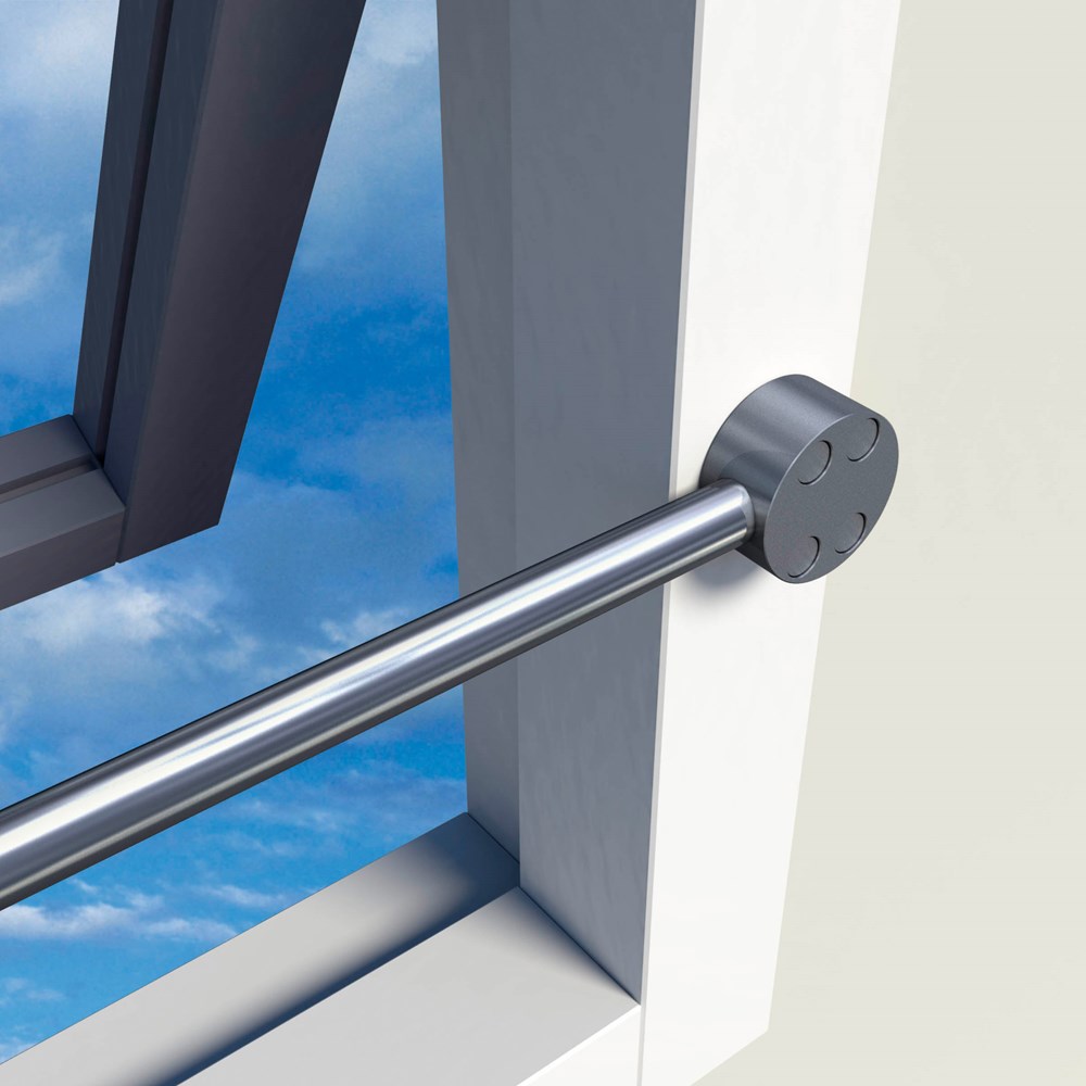 barrierestang massief rvs secubar skg**-2 barrierestang massief rvs secubar skg**-2