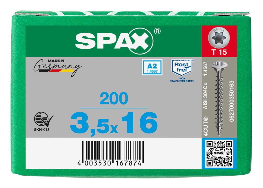 spaanplaatschroef rvs a2 spax-6 spaanplaatschroef rvs a2 spax-6