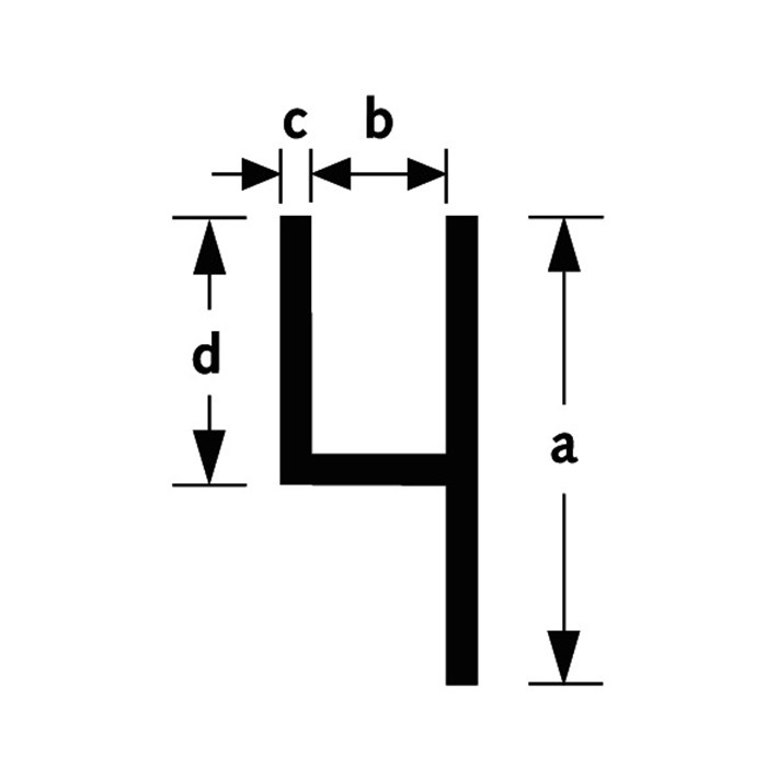 Stoeltjesprofiel Y02240