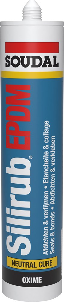 Klimatologische bergen Voorwoord Resoneer Soudal EPDM lijmkit zwart (300ml) | Polvo bv