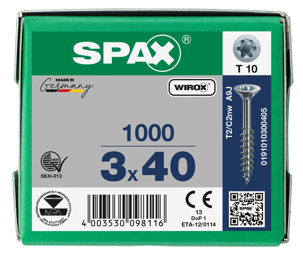 spaanplaatschroef wirox spax-6 spaanplaatschroef wirox spax-6