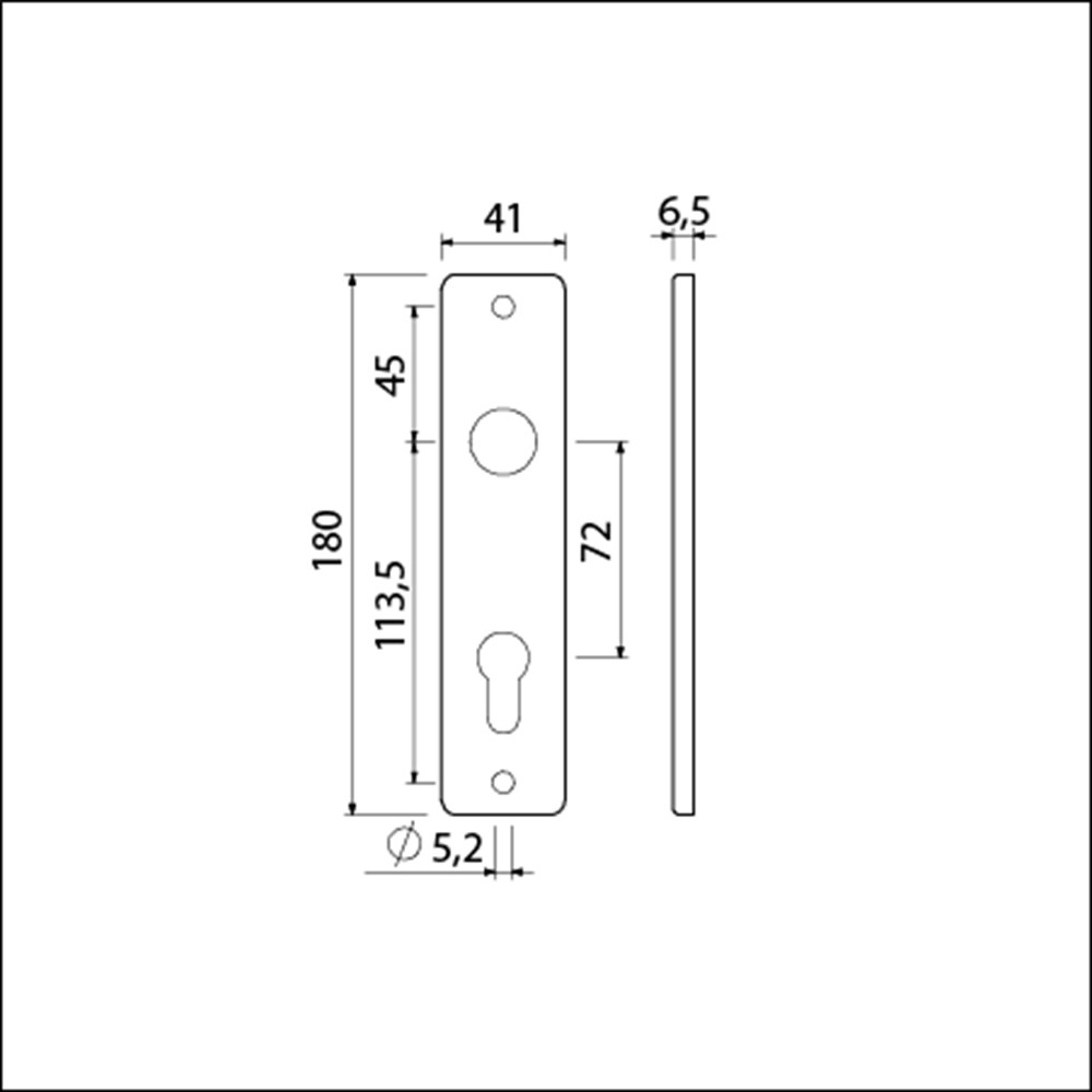 kortschild aluminium f2 ami-2 kortschild aluminium f2 ami-2