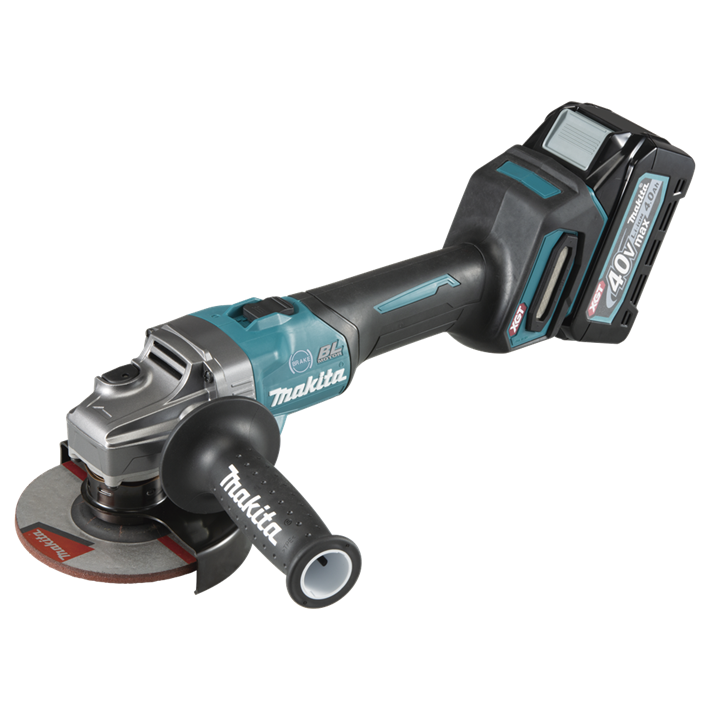 Afbeelding Makita 40 v max haakse slijper 125 mm GA005GM201