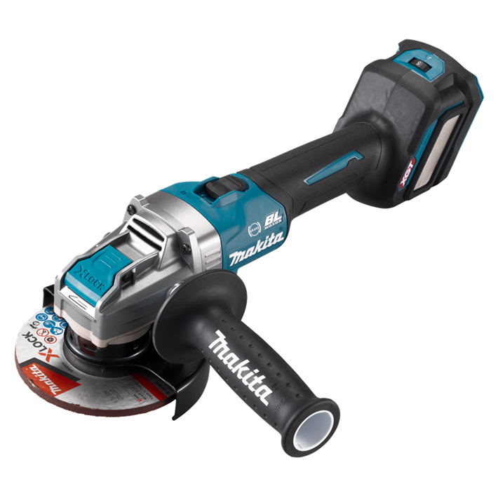 Afbeelding Makita 40 v max haakse slijper 125 mm x-lock GA041GZ