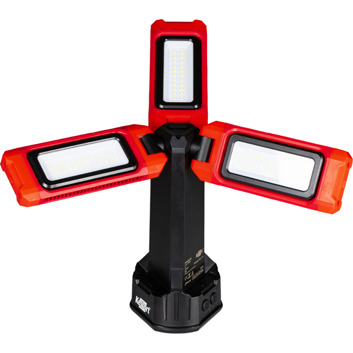 3 kops werklamp