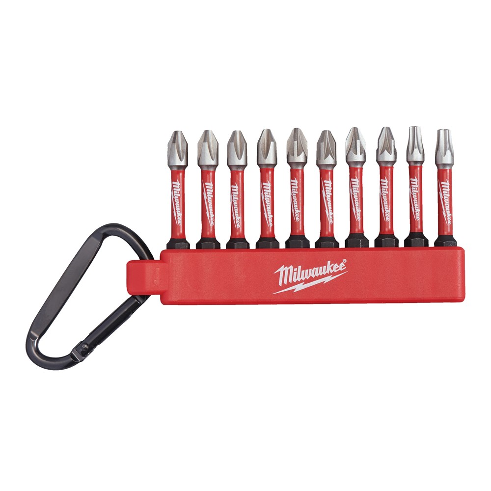 MILWAUKEE SHOCKWAVE SCHROEFBITSET CARABIN