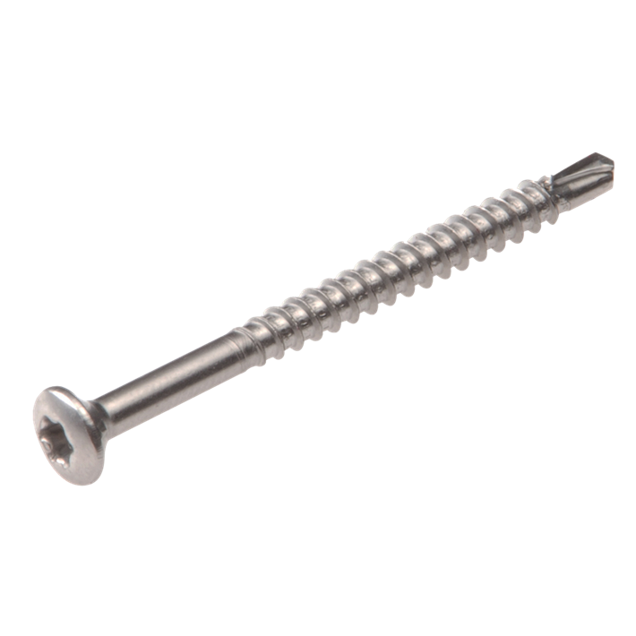 Glaslatschroeven zelfborend lenskop RVS 410 | Glazing bead selfdrilling screws lens head AISI 410 | Glasleistenschrauben selbstbohrend Linsenkopf Edelstahl 410 | Vis à pareclose autoperceuses tète de lentille inox 410