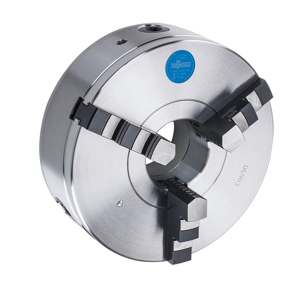 Röhm zelfcentrerende 3-klauwplaat staal 160 mm DIN55029/5 BB-DB