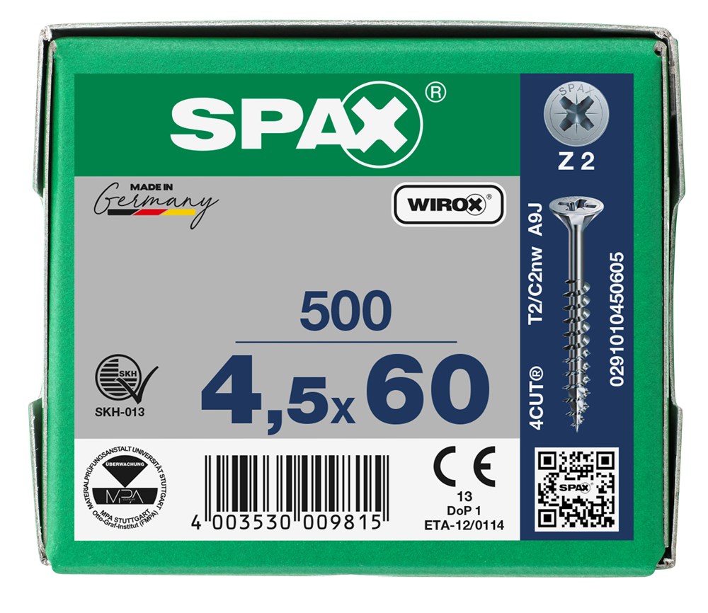 spaanplaatschroef wirox spax-6 spaanplaatschroef wirox spax-6