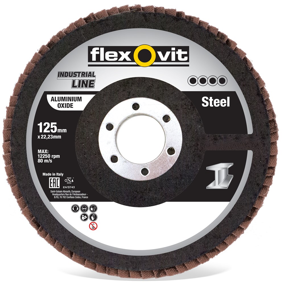 Afbeelding voor Vlaklamelschijf Vlak Fib. Alox R265N