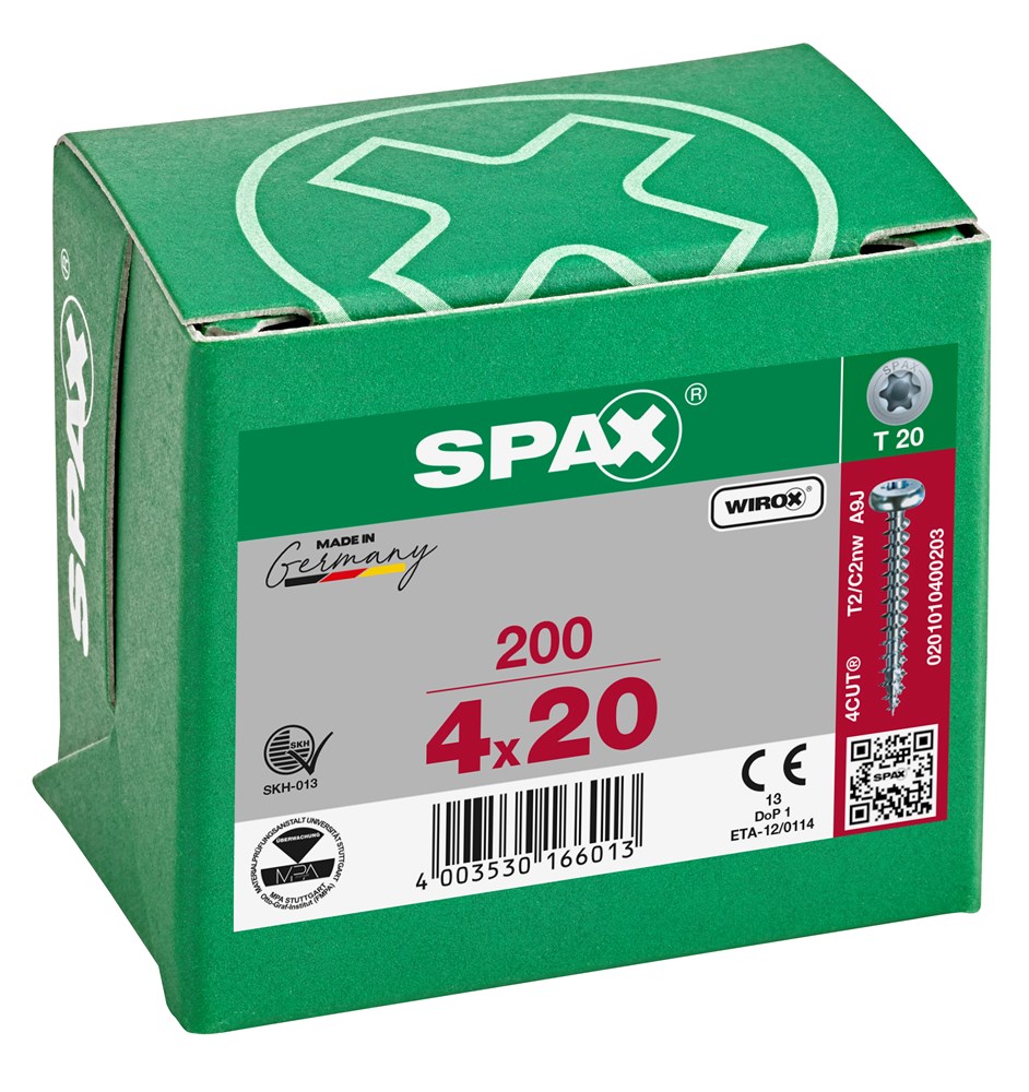 spaanplaatschroef wirox spax-4 spaanplaatschroef wirox spax-4