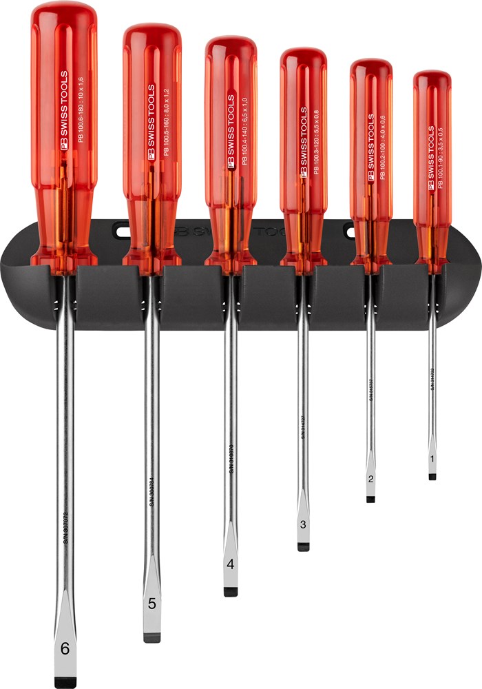 schroevendraaierset zaagsnede pb swiss-1 schroevendraaierset zaagsnede pb swiss-1