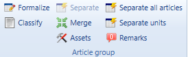 2. Article group applications