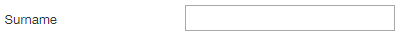 1. Surname