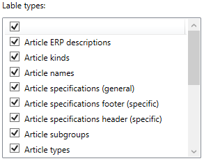 7. label types: