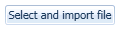 2. Select and import file knop